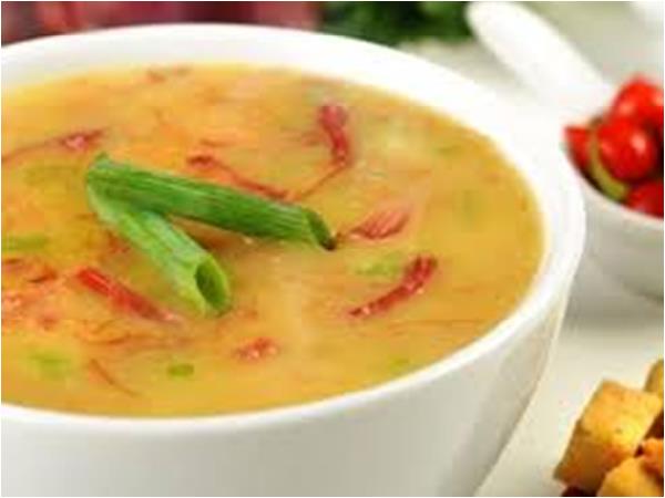 CALDO DE MANDIOQUINHA  C/ CARNE SECA