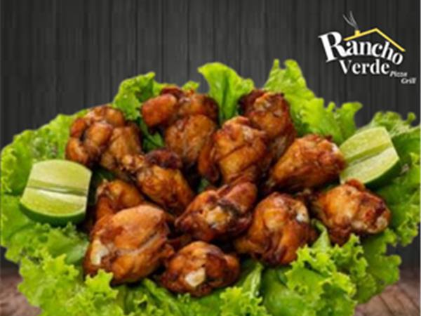 PORÇÃO FRANGO FRITO C/ POLENTA